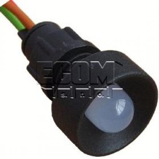 LED kontrolka LKS12-24-R/G, 12/24 V, červená/zelená, otvor 13 mm