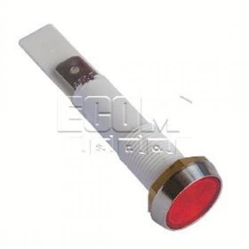 Kontrolka s doutnavkou ARL C027500, 230 V AC, červená, otvor 10 mm