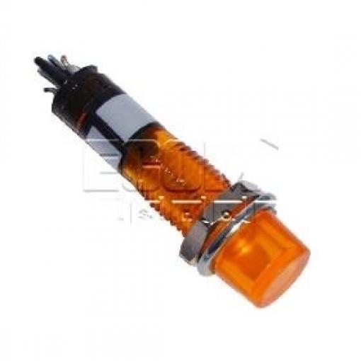 Kontrolka s žárovičkou NI-2FYL-12V, 12 V, žlutá, otvor 7,5 mm