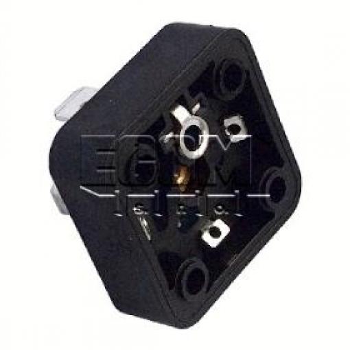 Průmyslová vidlice GSA3000SW, 3+PE, 16 A, 400 V, černá