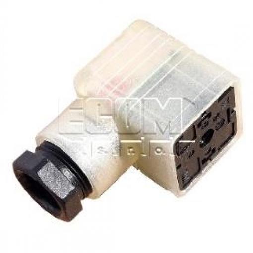 Průmyslová zásuvka GDML2011LED230YE, LED žlutá, 8 A / 250 V, PG11