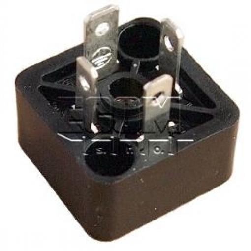 Vidlice průmyslová GSSA 300, 3+PE pinů, 6 A, 250 V, černá