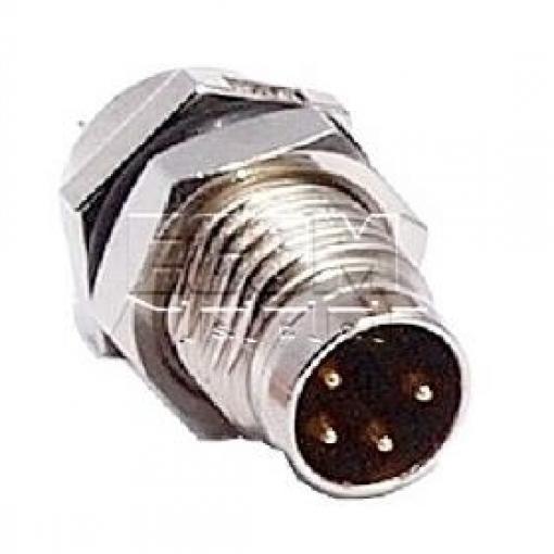Průmyslová vidlice M8 LTW8-04PMMS-SF7001, 4 piny, 5 A, 30 V, IP67