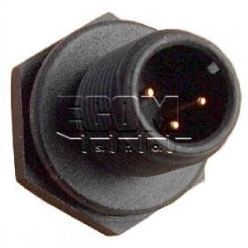 Průmyslová vidlice M12 LTWM12P-03PMMS-SC, 3 piny, 5 A, 250 V, IP68