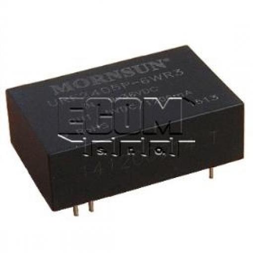 DC/DC měnič URF4805P-6WR3, 5 V / 1,2 A, izolovaný, DIP-24