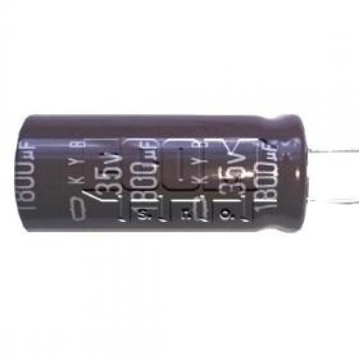 Elektrolytický kondenzátor radiální 4700 µF / 10 V, -40 až +105 °C, malá impedance