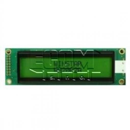 LCD modul WH2002A-NGG-ET#, 2×20 znaků, STN reflexní