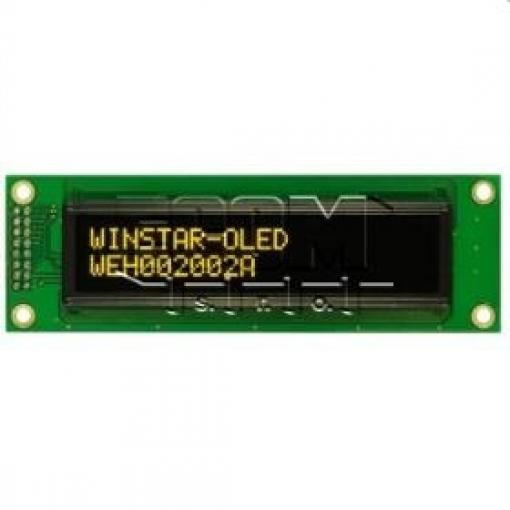 OLED znakový displej WEH002002ALPP3N00000, 2×20 znaků, 3,3 V