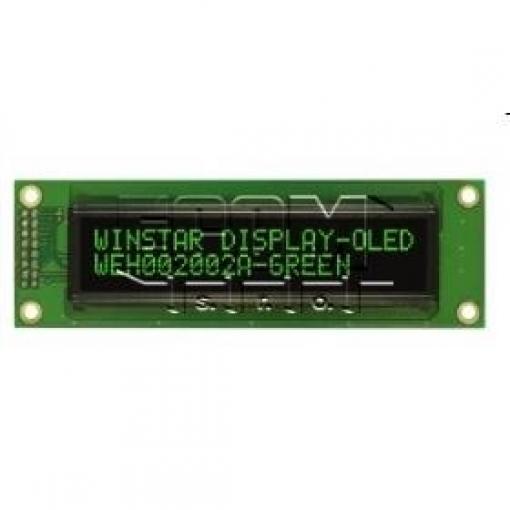OLED znakový displej WEH002002AGPP5N00001, 2×20, 5 V