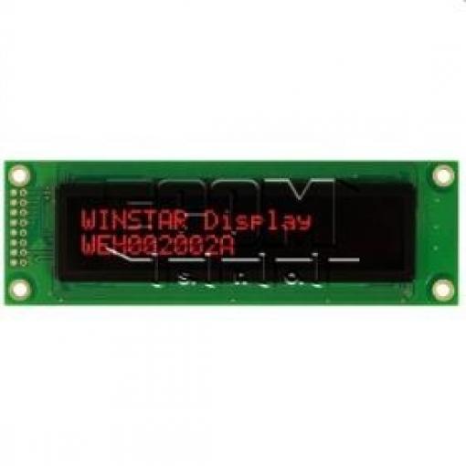 OLED znakový displej WEH002002ARPP5N00000, 2×20, 5 V