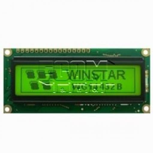 LCD grafický displej WG14432B3-YYH-V#T, 144×32 px, LED podsvícení