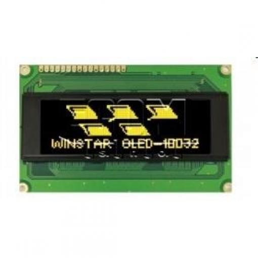 OLED grafický displej WEG010032ALPP5N00000, 100×32 px, žlutá