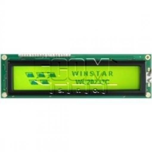 LCD grafický displej WG20232C5-YYH-V#T, 202×32 px, LED podsvícení