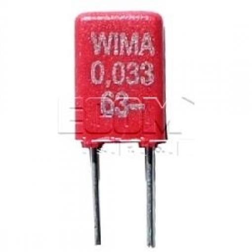 Kondenzátor radiální MKS0C032200C00KSSD, 0,22 µF, 63 V DC