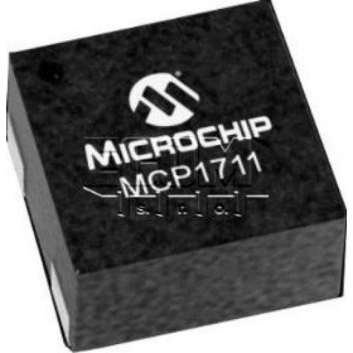 Stabilizátor LDO MCP1711T-12I/5X, 1,2 V / 0,15 A, UQFN-4