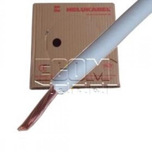 Kabel H05V-K 1,0 mm², 100 m, bílý, měděný vodič