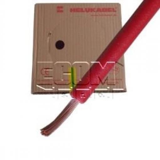 Kabel H07V-K 1,0 × 2,5 mm², 100 m, měděný, červený