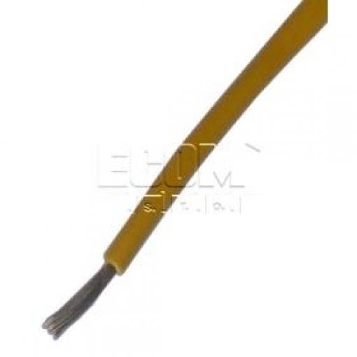Kabel LIYV 1 × 0,14 mm², 500 V, žlutý, 1 m