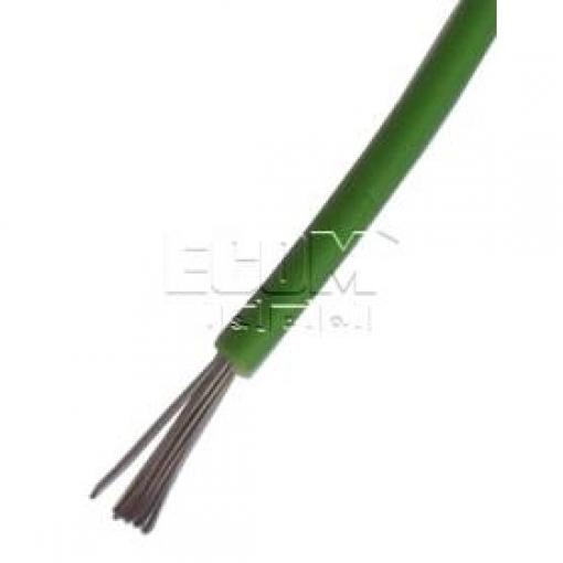 Kabel LIYV 1 × 0,25 mm², 900 V, zelený, 1 m