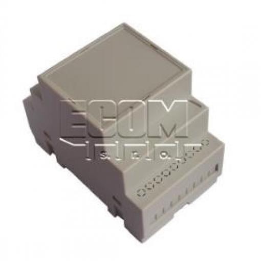 Krabička Z107 ABS V0, DIN montáž, 90 × 65 × 53 mm, šedá