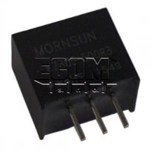 DC/DC měnič K7812-500R3, ±12 V / 500 mA, SIP3