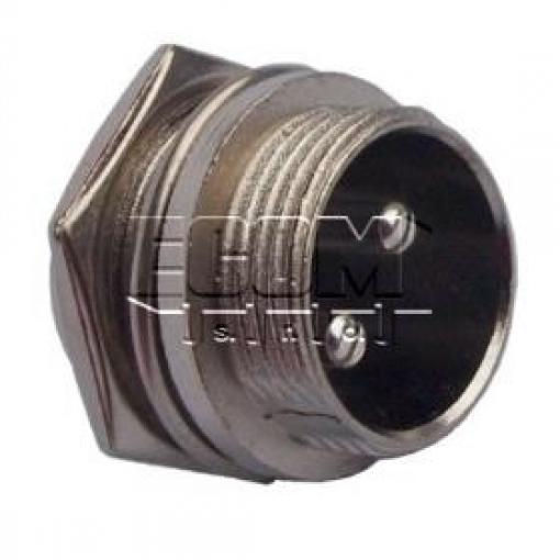 Mikrofonní vidlice DS1110-2MB6 CANNON, 2 póly