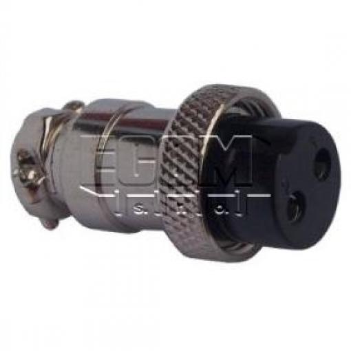 Mikrofonní zásuvka DS1110-2FB6 Cannon, 2 póly