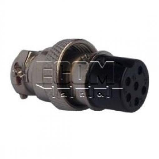 Mikrofonní zásuvka CANNON DS1110-6FB6, 6 pólů