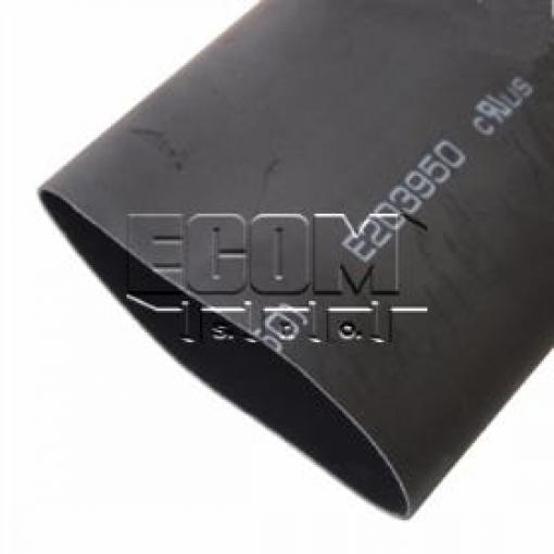 Smršťovací bužírka RSFR-200, průměr 25,4 mm, poměr 2:1, černá, 1 m
