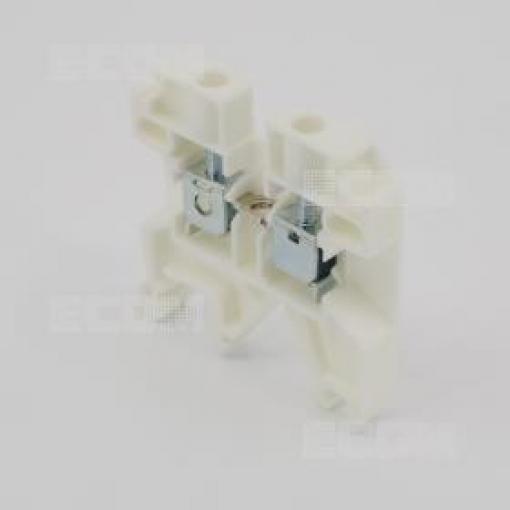 Svorka na DIN lištu MK2.5-01P-19-00A(H), bílá