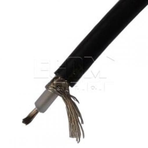 Koaxiální kabel RG58 C/U, 50 Ω, 100 m, černý
