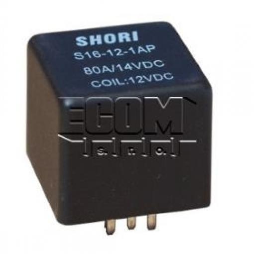 Automobilní relé SHR S16-12-1AP, 12 V / 1 A