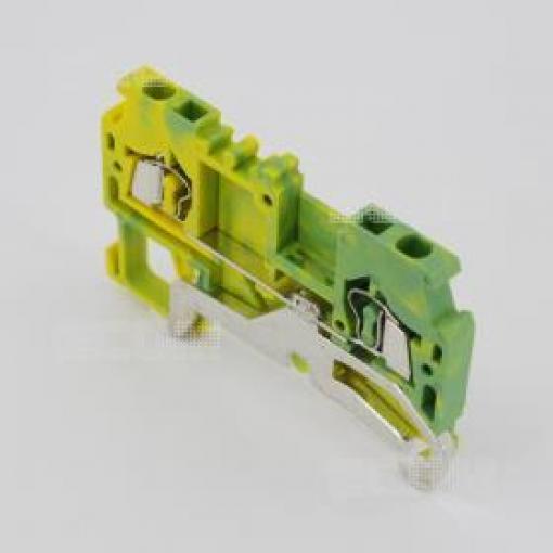 Svorka na DIN lištu WS1.5-PE-01P-1C-00A(H), 1,5 mm²