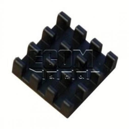 Hliníkový chladič ICKBGA14X14, 30–8,5 K/W, černý elox