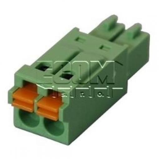 Svorkovnice zásuvka 15EDGKN-3.50-02P-14, 180°, 2 póly, 250 V / 8 A