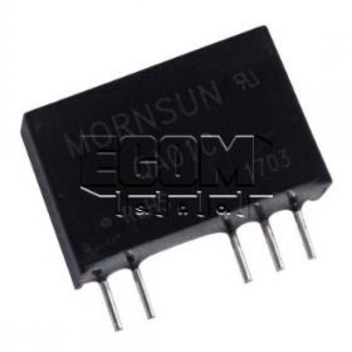 DC/DC měnič QA01C, +20/-4 V, ±100 mA, izolovaný, SIP7
