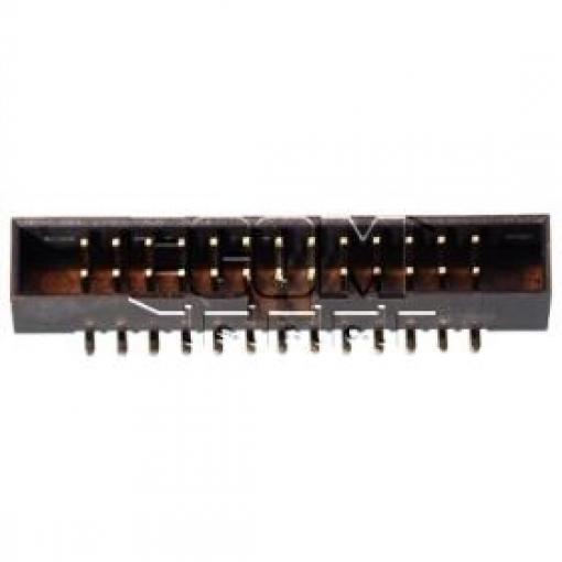 Vidlice krytá dvouřadá DS1014-26MF1BXB-B, SMD, Au, RM 2,00 mm