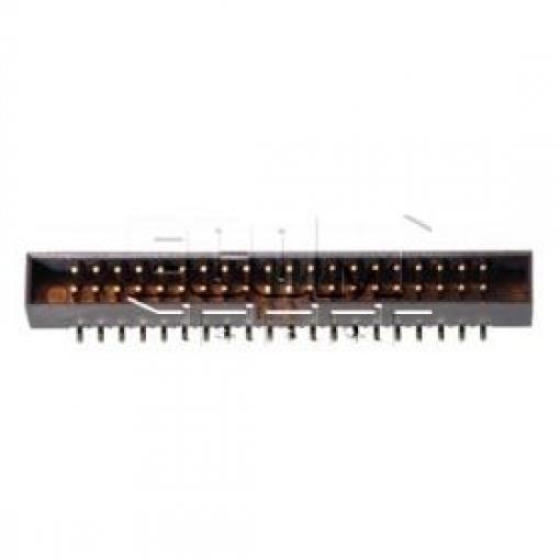 Vidlice krytá dvouřadá DS1014-40MF1BXB-B, 2×20, SMD, RM 2,00 mm