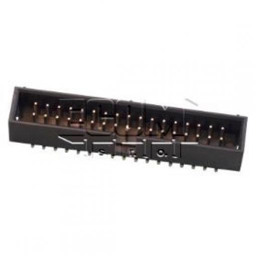 Vidlice dvouřadá DS1013-34MSIXA-B, 2×17, RM 2,54 mm, SMD, Au