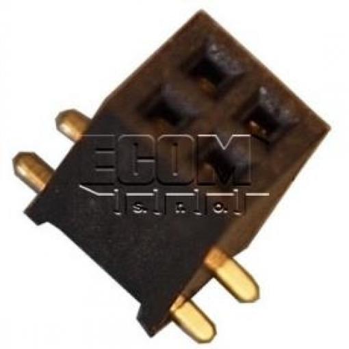 Dutinková lišta DS1065-05-2×2, 4,4 mm, 2řadá, SMD