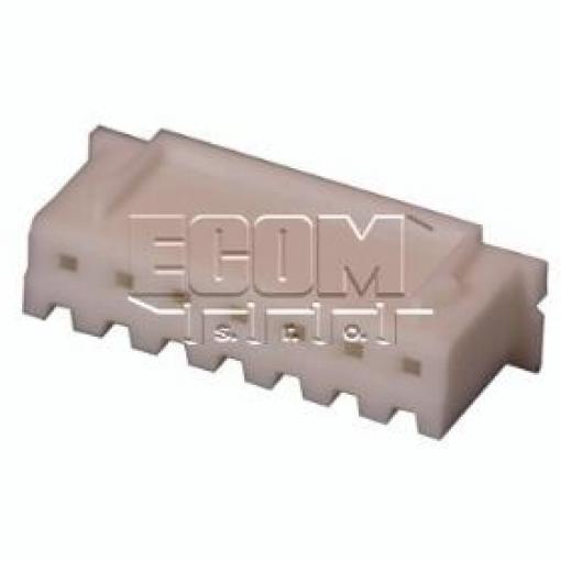 Zásuvka jednořadá H7000-07PW0000R, 1×7 pinů, rozteč 2,5 mm