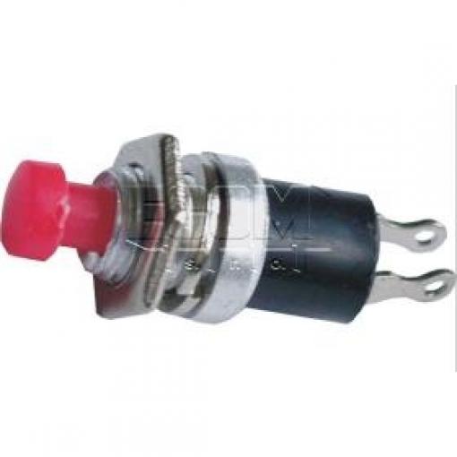Tlačítko spínací R18-29A-3-H, 125 V / 29 A, červené, do panelu