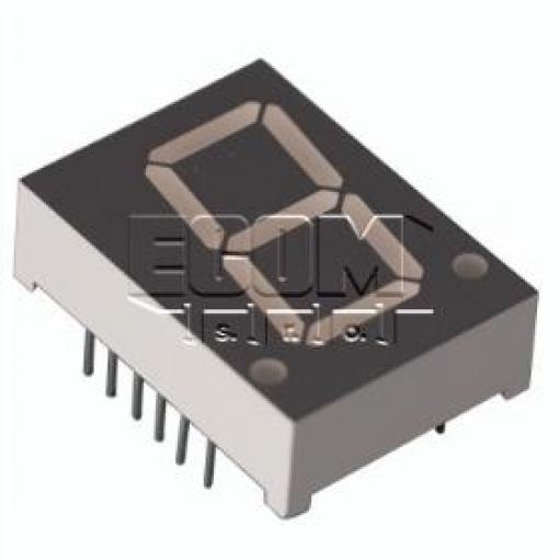 LED displej 7segmentový FYS-8011FUG-21, 20,4 mm, zelená 570 nm, SA