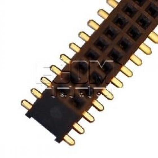 Dutinková lišta DS1065-05-2×24S8BS, 4,4 mm, 2×24 kontaktů, SMD