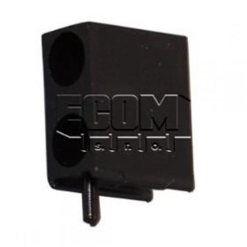 Držák LED diod LEK-307, 2× 3 mm, 90°, PS