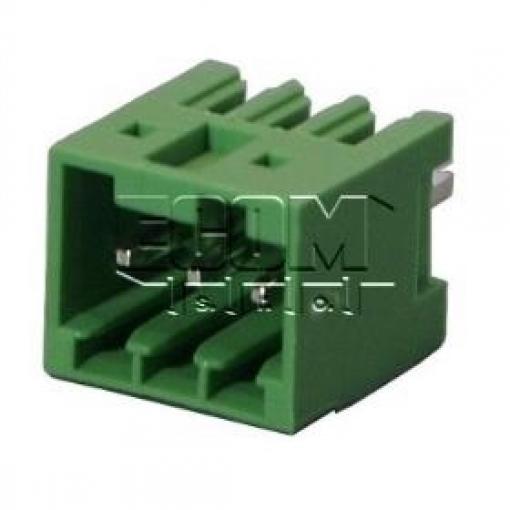 Vidlice 15EDGVC-2.50-03P-14-00A(H), 250 V / 5 A, 3 póly, zelená