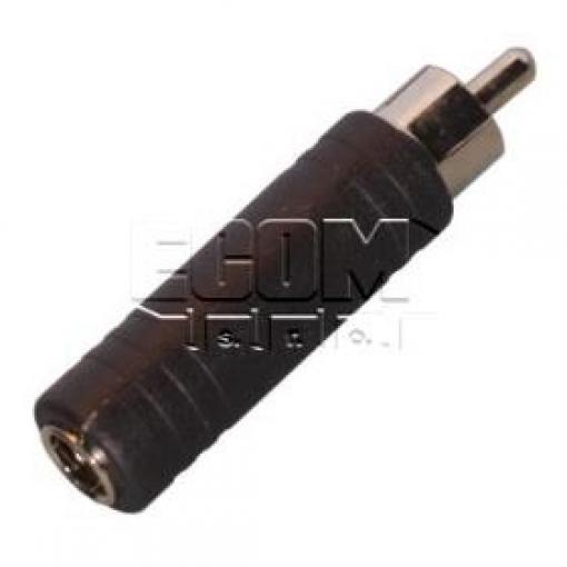 Adaptér JACK 6,3 mm zásuvka mono – CINCH vidlice AC-026