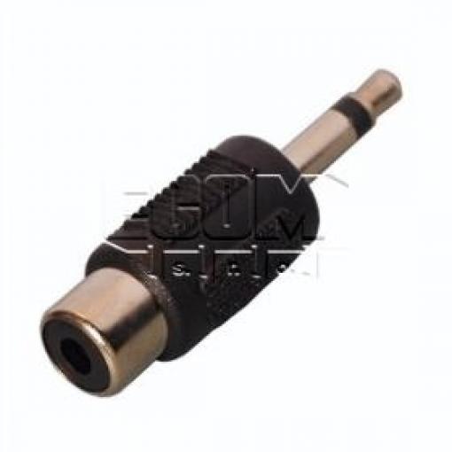 Adaptér JACK 3,5 mm vidlice mono – CINCH zásuvka