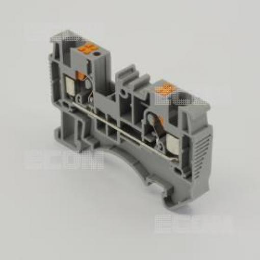 Svorka na DIN lištu DS4-01P-11-100A(H), 100 A, šedá