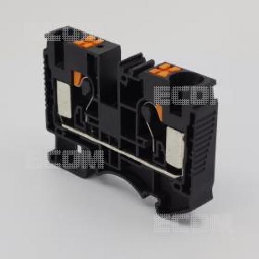 Svorka na DIN lištu DS10-01P-13-00A(H), černá
